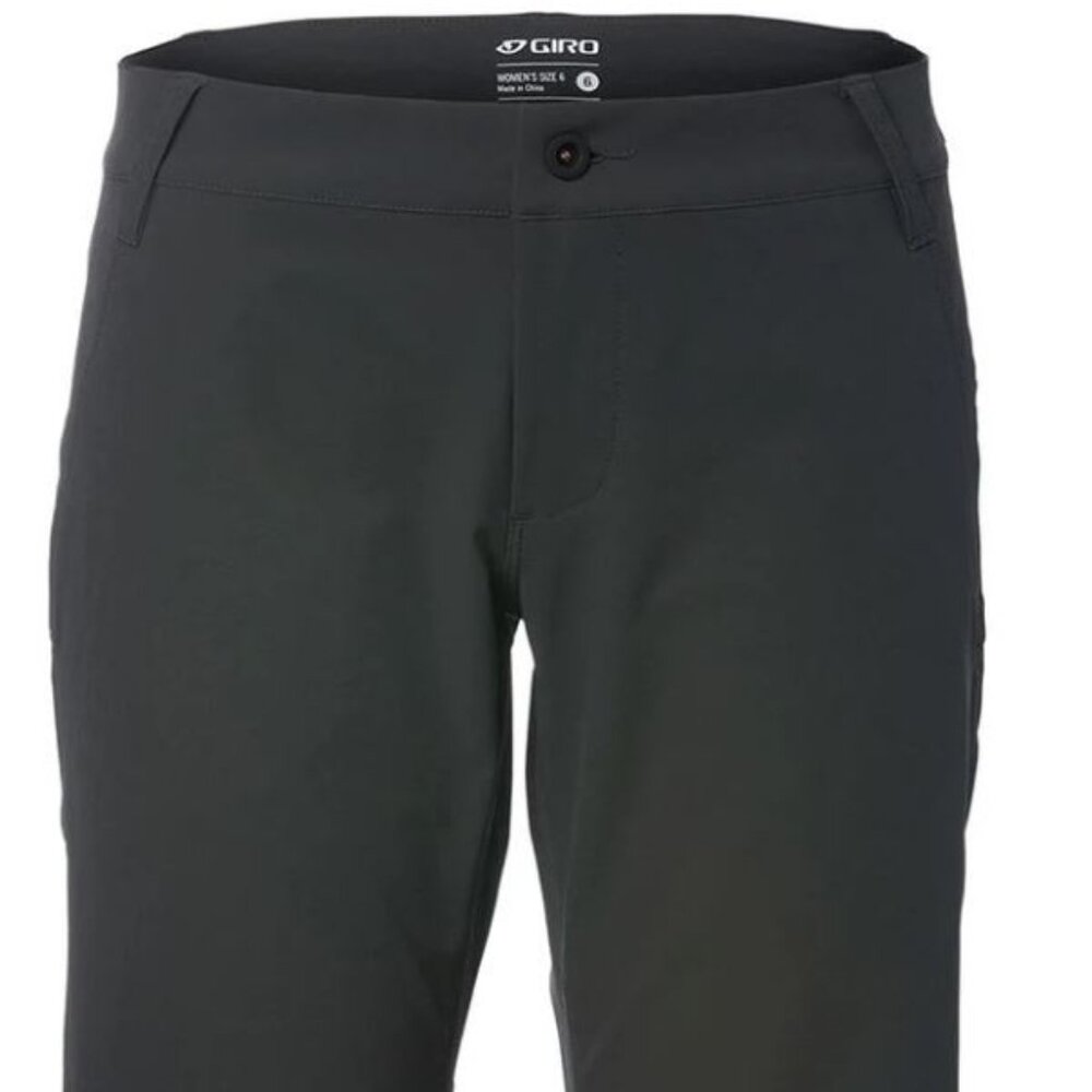 Giro Women's Venture Short Charcoal size 6 retail $99.99 New w/tags